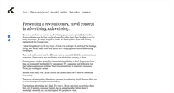 Desktop Screenshot of kaadvertising.com